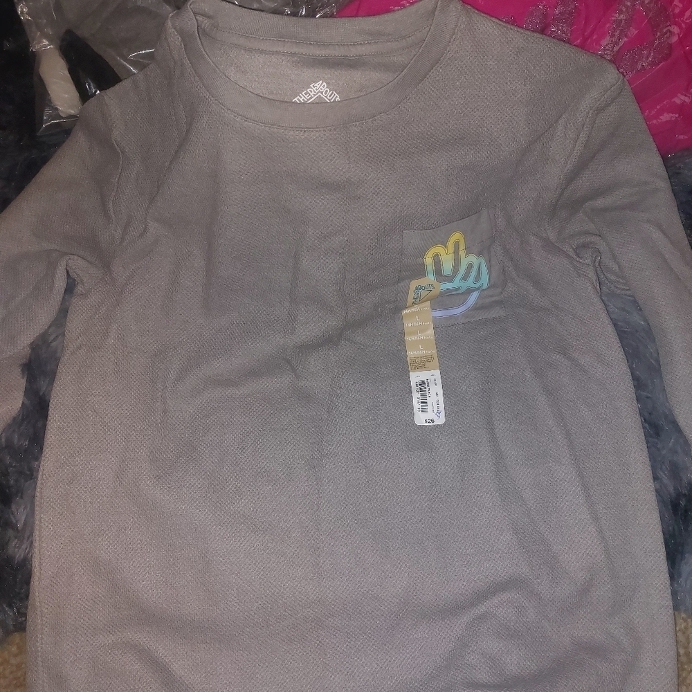 Peace! Grey and blue casual streetwear tee #casualwear - Picture 5 of 5